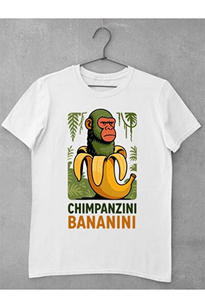 GRIZZLY SHOP.RO Tricou Femei Chimpanzini Bananini
