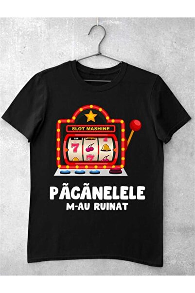 GRIZZLY SHOP.RO Tricou Femei Păcănelele m-au ruinat