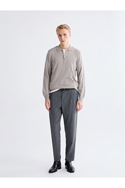 LC Waikiki Ανδρικό πλεκτό πουλόβερ με λαιμόκοψη Vision New Season