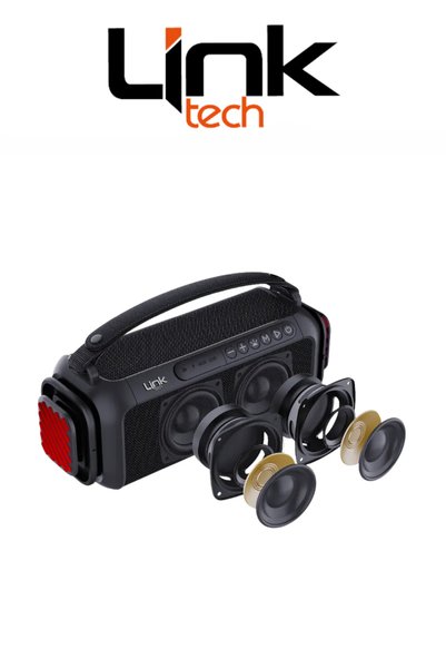 Linktech M416 Premium RGB Işıklı IPX5 Sertifikalı Suya Karşı Dayanıklı 30W Bluetooth Hoparlör