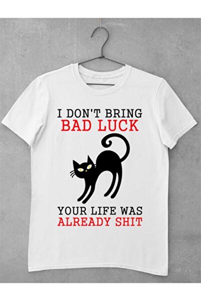 GRIZZLY SHOP.RO Tricou Bărbați I dont Bring Bad Luck