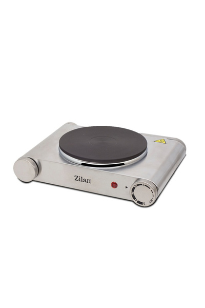 Zilan Stainless steel electric hotplate, 1500 W, adjustable thermostat