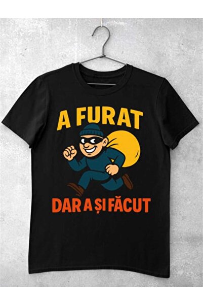 GRIZZLY SHOP.RO Tricou Femei A Furat dar A si Facut