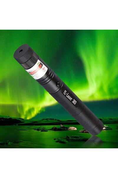 dalimag Laser Flashlight longziming, Green Light, 10,000 m, 532 nm, Adjustable Focus, Black
