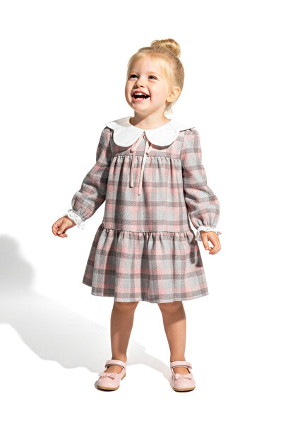 Baby Animals Kız Bebek Elbise Kız Çocuk Elbise Yakalı Doğum Günü Parti Düğün ...