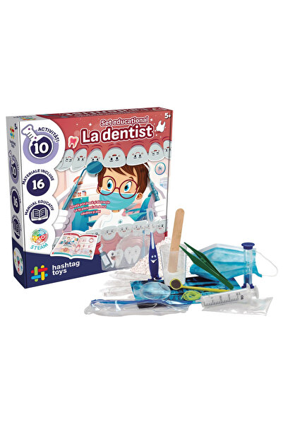 Hashtag Toys SET EDUCAȚIONAL PENTRU STOMATOLOGI