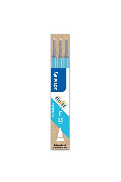 Pilot Rolă de rezervă Frixion Point 0.5 mm 3 bucăți/set albastru