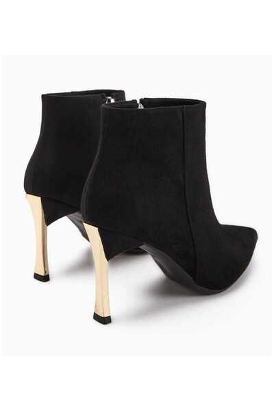 RODEMA TOPUKLU SİYAH RUGAN KADIN BOT