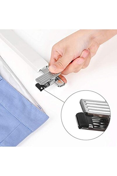 Talis Set of 8 wooden hangers, Songmics, White, 34x1.2x12.5 cm