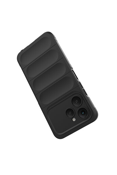 Tılsım Tekno Tecno Spark 40 Case Flexible Tpu Hollowed Out Back Surface Design Ethnic Silicone Cover