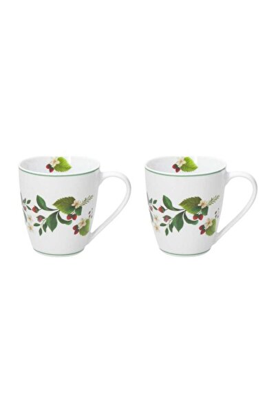 Andrea Fontebasso Atollo Sweet Berry – set of 2 mugs, 300 ml, multicolor porcelain