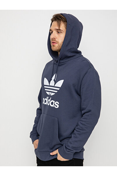 adidas Originals Trefoil HD Hoodie - navy blue (shanav/white)