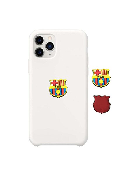 no markte ملصق نادي برشلونة ثلاثي الأبعاد للجوال أو أي سطح أملس