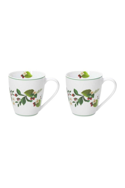 Andrea Fontebasso Atollo Sweet Berry – set of 2 mugs, 300 ml, multicolor porcelain