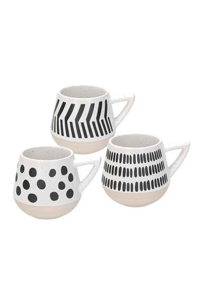 Tognana Tiwi Mug 400 ml - white & black