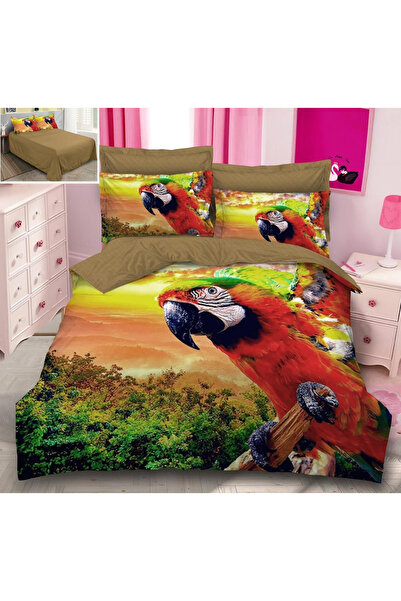 Pucioasa Cotton Finet Bedding Set for Double Bed, 6-Piece (SAF-50)