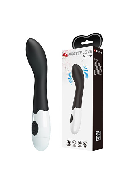 PRETTY LOVE Stimulator Bishop, 18.2 cm, Negru