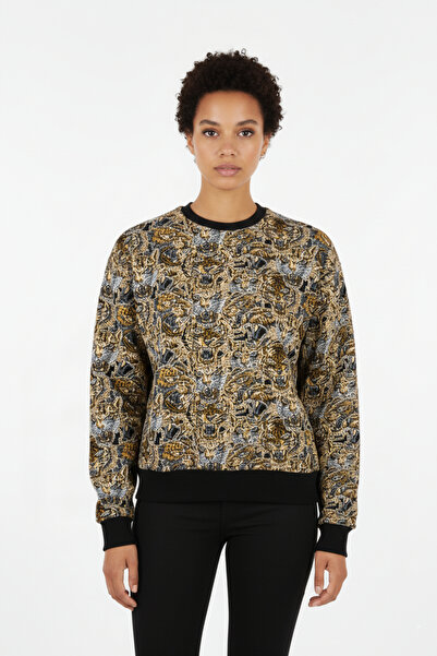 El dueno Classico Series Dorado Gold-Black Old School Streetwear Unisex Sweatshirt