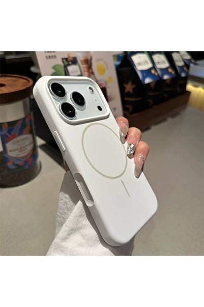 EDELFU iPhone 17 Pro Max - Soft Dirt-Resistant Launch Cover Inside Velvet Matte Magsafe Silicone Phone Case