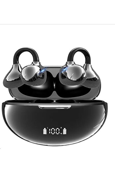 yyk -Q108 Open Wearable Wireless Earbuds Clip-on Lightweight AI Translating Earphone