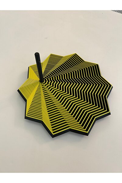 KEMX Yıldız Fidget Stres Oyuncağı Eğlence Hipnoz Oyuncağı