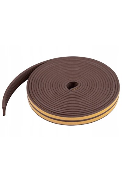 PARKSIDE Self-adhesive seal for doors and windows, 5 m, profile W, brown