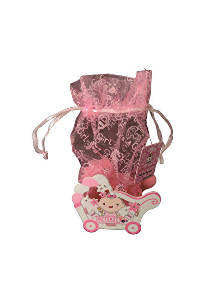 Mirific Party Marturie botez roz, cărucior, fetiță