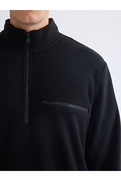 LC Waikiki Hanorac pentru bărbați din fleece cu guler înalt