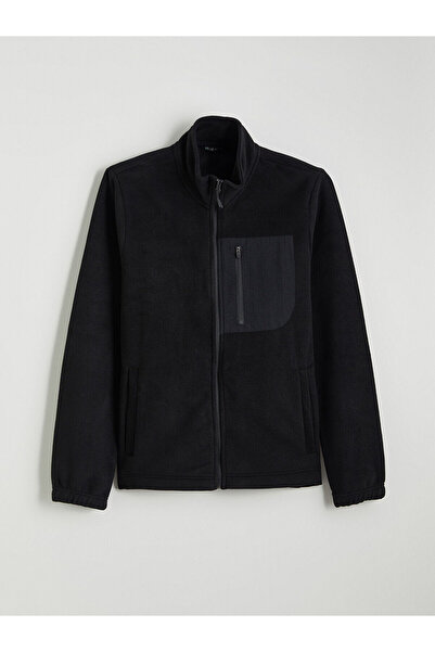 LC Waikiki ψηλός λαιμός Ανδρικό φούτερ με φερμουάρ