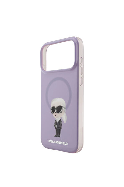 CG Mobile Karl Lagerfeld Magsafe Iml Case With Aquarelle Karl Heads For iPhone 17 Pro Max