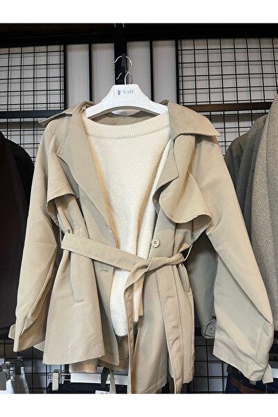 RAFF MAĞAZA KADIN YARIM TRENÇKOT