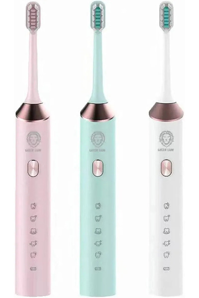 Green Lion Electric Toothbrush - White
