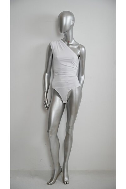 Butik Tek omuzlu çıtçıtlı body