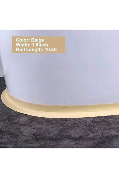 RABY Set of 2 Self-Adhesive Anti-Drip Sealing Tapes, enkourakoko®, 3.8 cm x 3.2 m, Beige