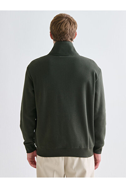 LC Waikiki Ανδρικό χοντρό φούτερ με ψηλό γιακά με φερμουάρ