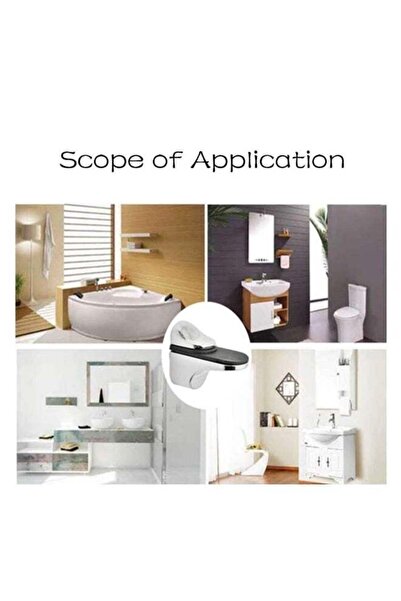 Generic 4Pcs Adjustable Glass Shelf Bracket for 3-20mm Thickness Glass Shelves