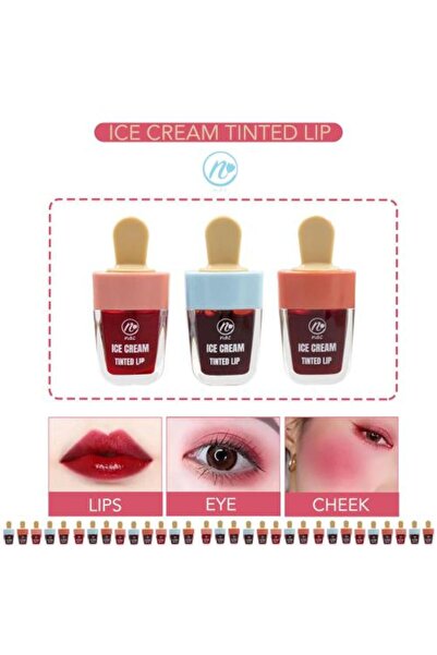 Loveme أحمر شفاه على شكل آيس كريم - ثلاث نكهات