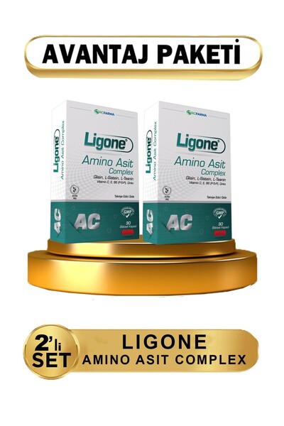Rcfarma Ligone Amino Asit Complex 30 Bitkisel Kapsül 2 Adet