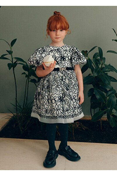 MAYORAL Abel&Lula Stylish Designed Girl's Dress_Mnvs5524