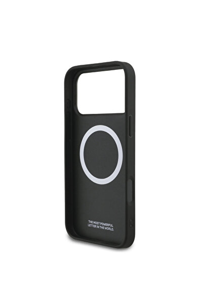 CG Mobile BMW Magsafe Full Wrapped Leather Case With Metal Logos For iPhone 17 Pro Max - R