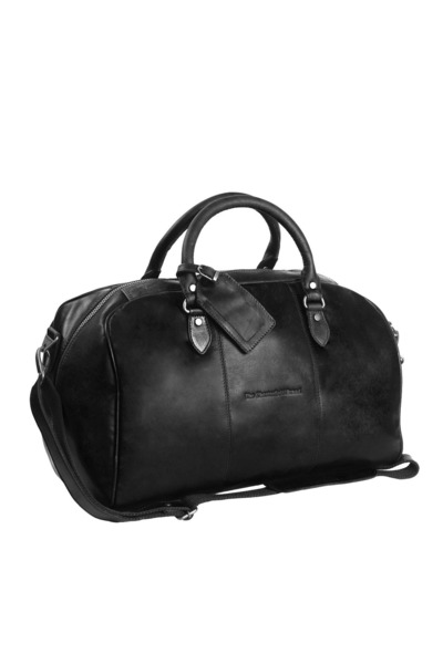 The Chesterfield Brand The Chesterfield Brand unisex travel bag, made of soft leather, Liam, Black