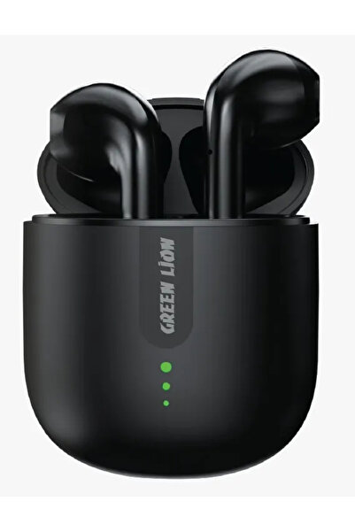 Green Lion Atlanta True Wireless Earbuds - Black