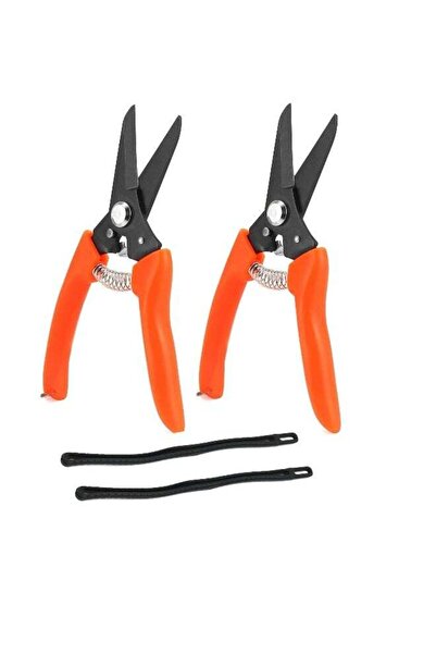 Generic عبوة من قطعتين من مقصات تقليم حوافر الماعز، مقص تقليم شجيرات متعدد الأغراض مقاس 7 بوصات - مناسب للماعز والأغنام والخيول والتقليم