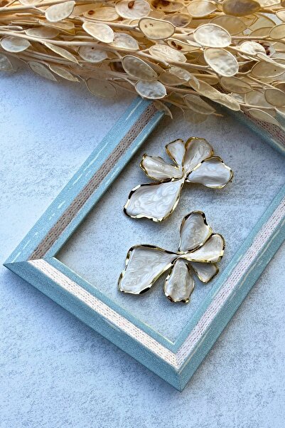 Meva Takı ve Aksesuar Flower Earrings I Mev'Art Collection