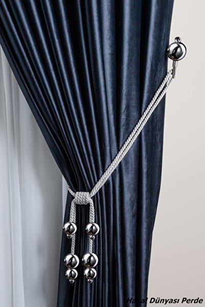 Hayal Dünyası Özel Yapım Dekoratif Perde Toplayıcı Renso Braçol Takım