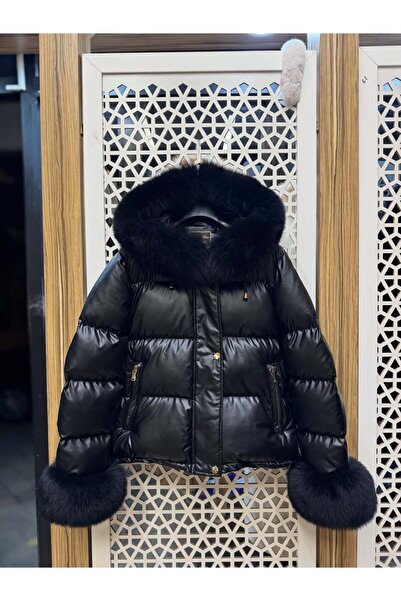 hiilalcollection KÜRK YAKA ŞİŞME MONT