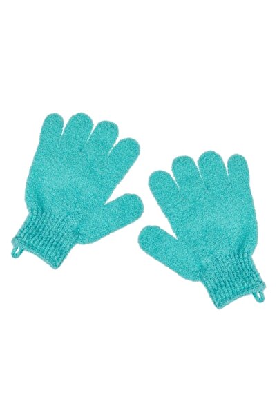 MYONNA IT & E- COMMERCE Mănuși de baie exfoliante, verde marin, set de 2,