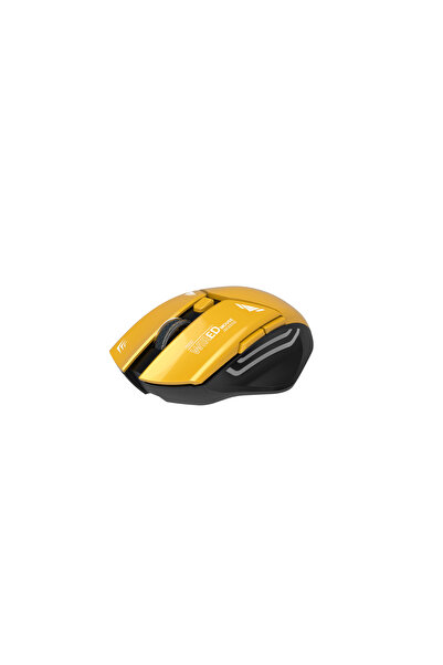 porodo Gaming 2In1 2.4G Wireless Mouse Dpi 1600 - Yellow