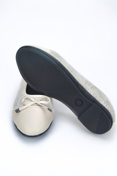 CEYDA SHOES Women's Bow-Knotted House Slippers Black Engagement Wedding Slippers