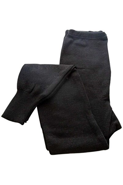 aryam butik Χοντρό χειμωνιάτικο πλεκτό κολάν Σελανίκης Πλεκτό εσώρουχο με πλεκτό κάτω μέρος 80% μαλλί